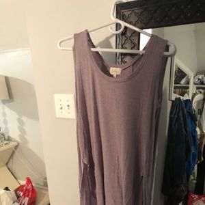 Anthropologie long tank/dress